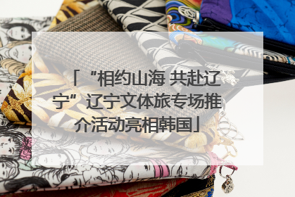“相约山海 共赴辽宁”辽宁文体旅专场推介活动亮相韩国