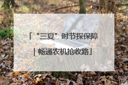“三夏”时节探保障｜畅通农机抢收路