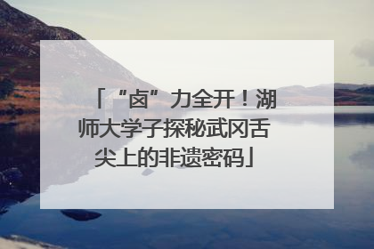 “卤”力全开！湖师大学子探秘武冈舌尖上的非遗密码