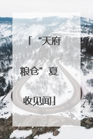 “天府粮仓”夏收见闻
