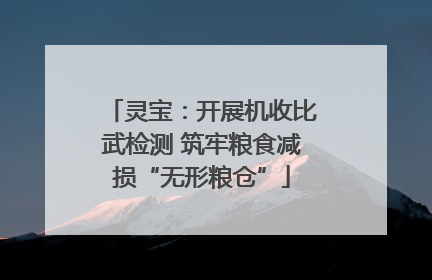 灵宝：开展机收比武检测 筑牢粮食减损“无形粮仓”