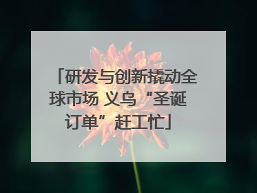 研发与创新撬动全球市场 义乌“圣诞订单”赶工忙