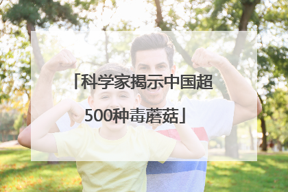 科学家揭示中国超500种毒蘑菇