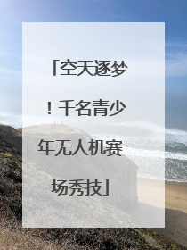 空天逐梦！千名青少年无人机赛场秀技