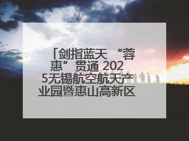 剑指蓝天 “蓉惠”贯通 2025无锡航空航天产业园暨惠山高新区投资环境推介会在成都举行
