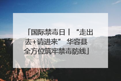 国际禁毒日丨“走出去+请进来” 华容县全方位筑牢禁毒防线