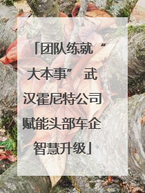 团队练就“大本事” 武汉霍尼特公司赋能头部车企智慧升级