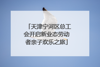 天津宁河区总工会开启新业态劳动者亲子欢乐之旅