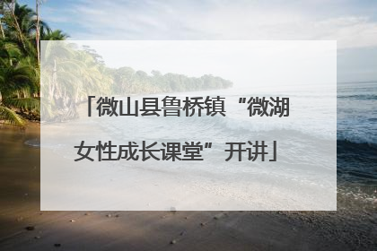 微山县鲁桥镇“微湖女性成长课堂”开讲