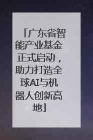 广东省智能产业基金正式启动，助力打造全球AI与机器人创新高地