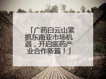 广药白云山紧抓东南亚市场机遇，开启医药产业合作新篇！