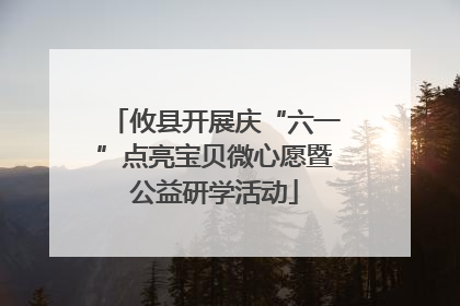 攸县开展庆“六一”点亮宝贝微心愿暨公益研学活动