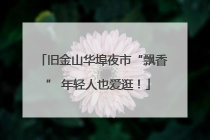 旧金山华埠夜市“飘香” 年轻人也爱逛！