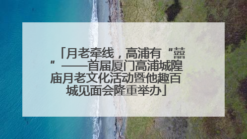 月老牵线，高浦有“囍”——首届厦门高浦城隍庙月老文化活动暨他趣百城见面会隆重举办