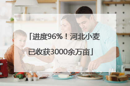 进度96%！河北小麦已收获3000余万亩