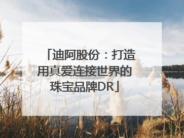 迪阿股份：打造用真爱连接世界的珠宝品牌DR