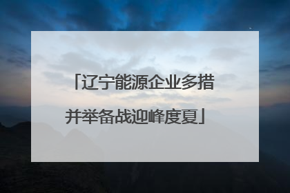 辽宁能源企业多措并举备战迎峰度夏
