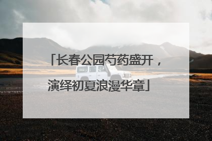 长春公园芍药盛开，演绎初夏浪漫华章