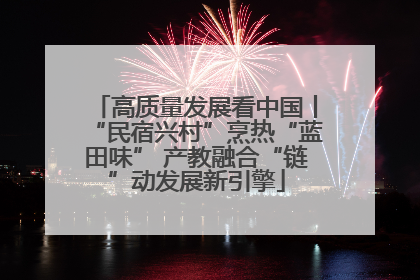 高质量发展看中国丨“民宿兴村”烹热“蓝田味” 产教融合“链”动发展新引擎
