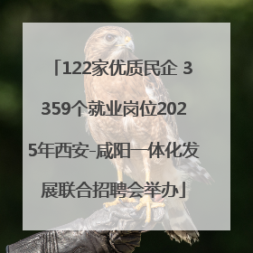 122家优质民企 3359个就业岗位2025年西安-咸阳一体化发展联合招聘会举办