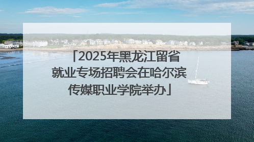 2025年黑龙江留省就业专场招聘会在哈尔滨传媒职业学院举办