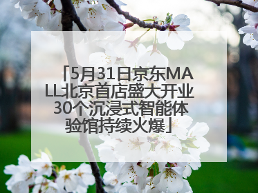 5月31日京东MALL北京首店盛大开业 30个沉浸式智能体验馆持续火爆